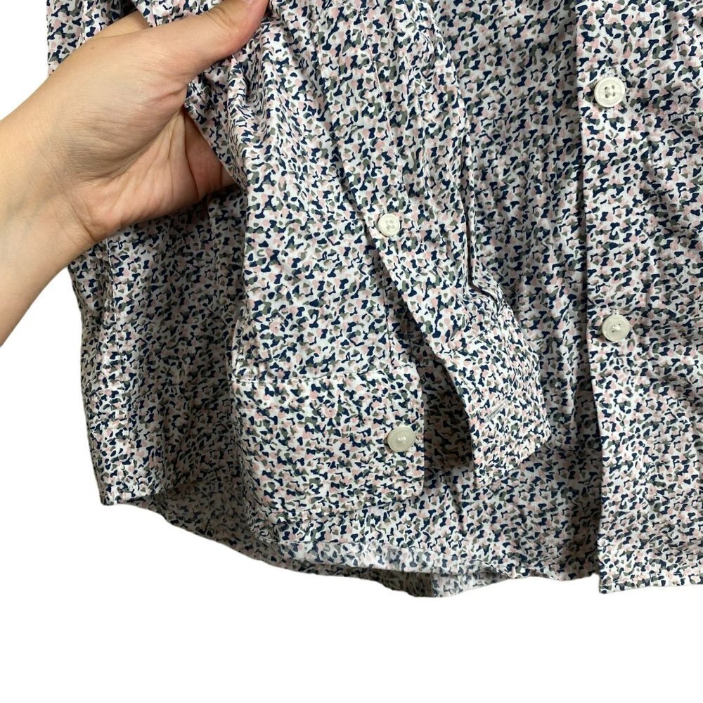 Calvin Klein Mens XL Casual Button Down Shirt Long Sleeve Printed - Picture 5 of 10